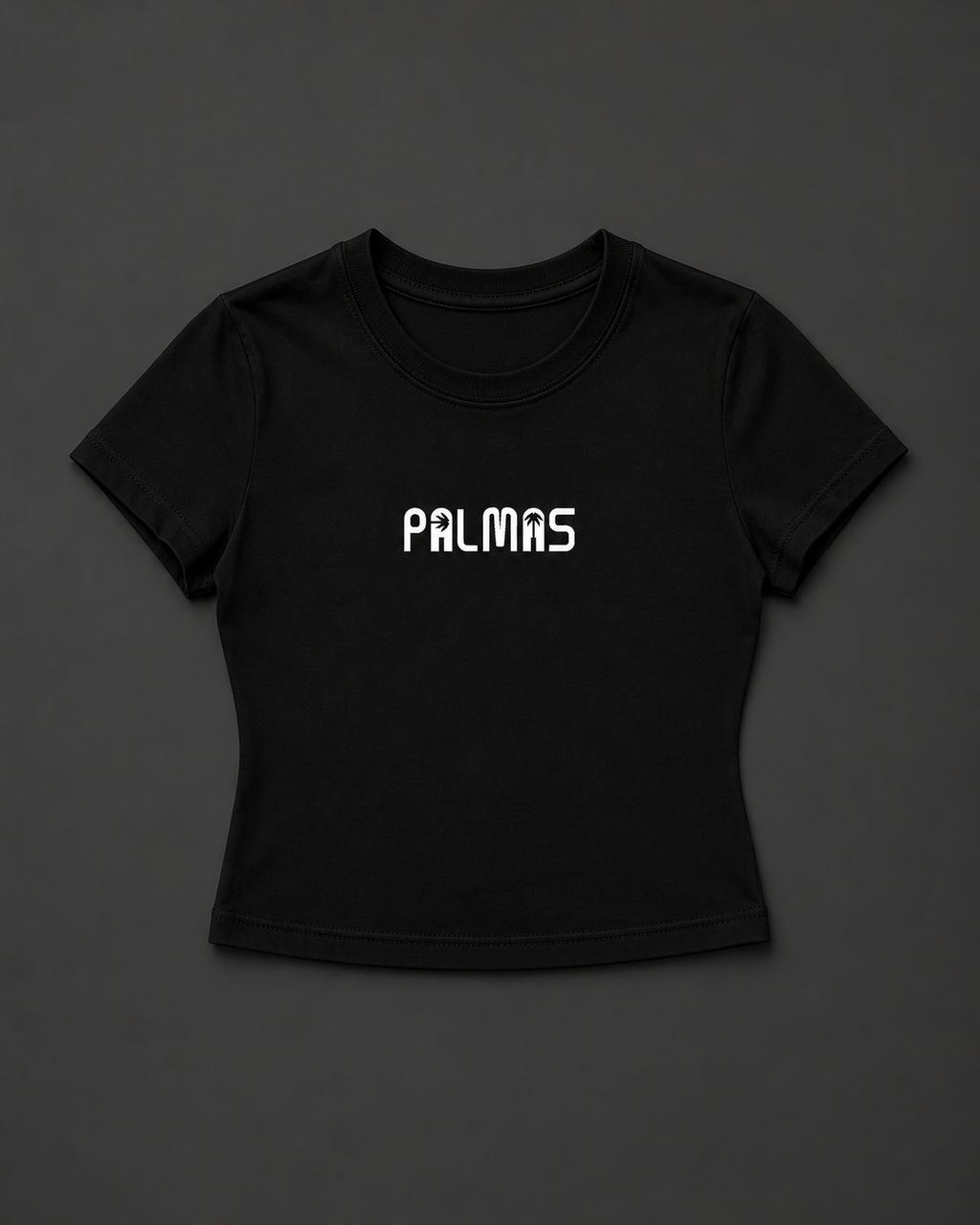 Baby Tee Black - front
