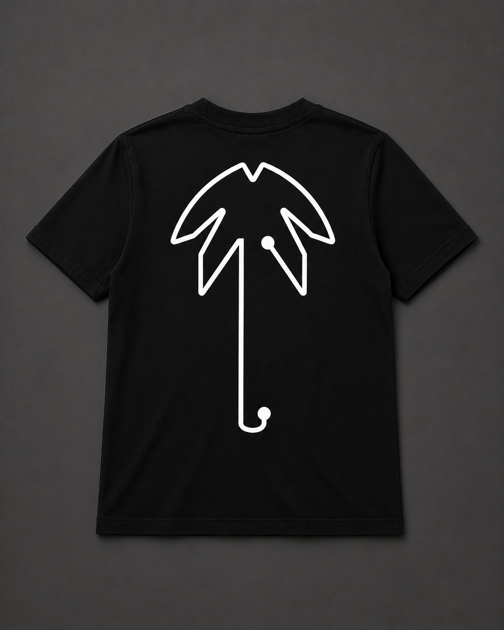 Palmas Tee Black - back