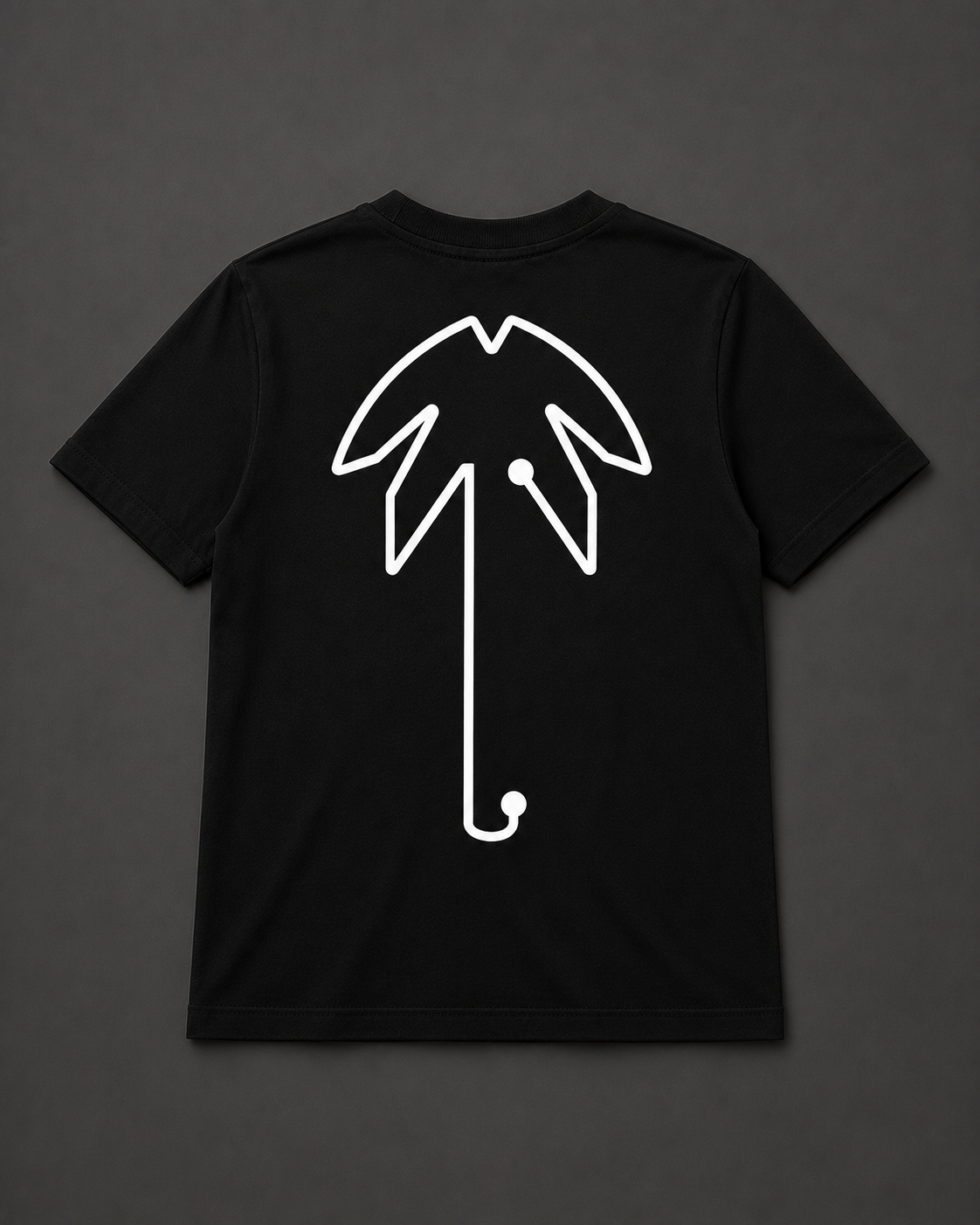 Palmas Tee Black - back