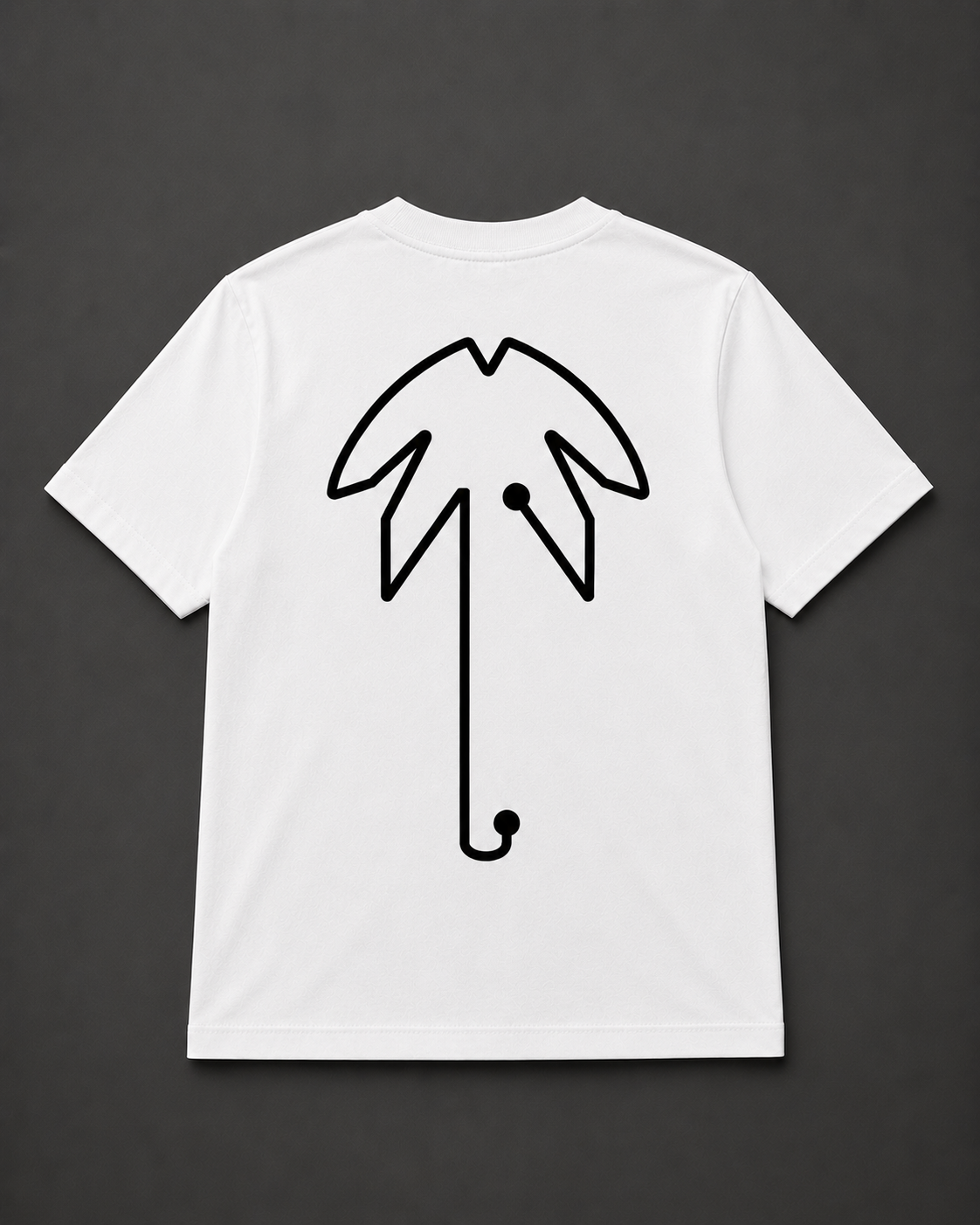 Palmas Tee White - back