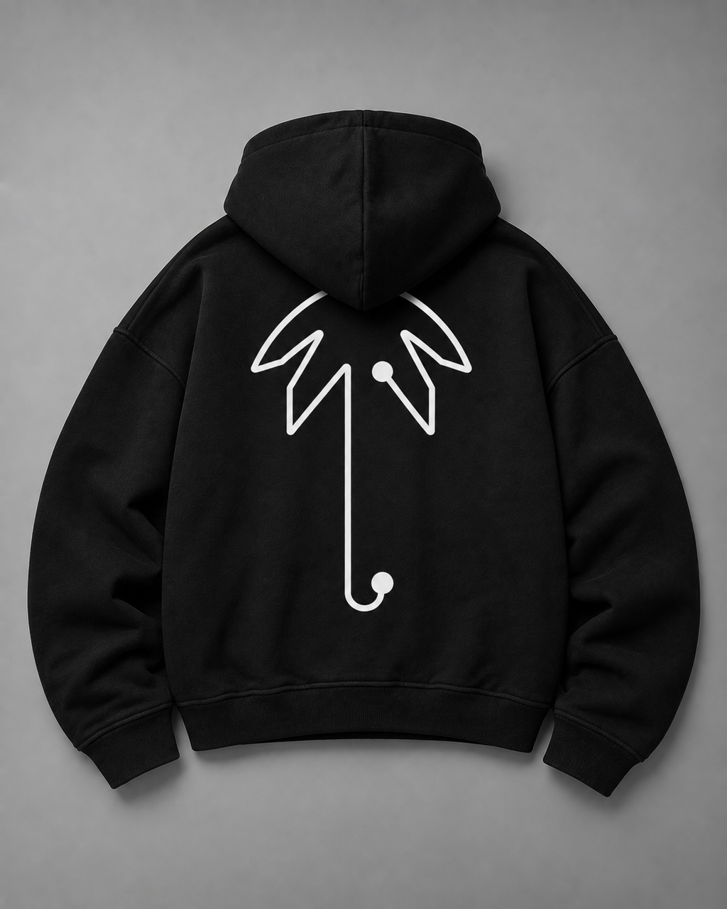 Oversized Hoodie - back