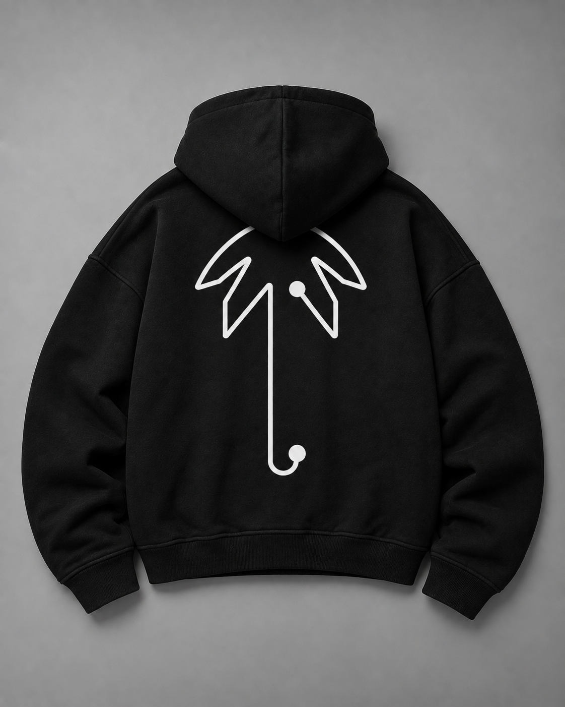 Oversized Hoodie - back